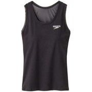 バックメッシュセンシティブアクロストップ Back Mesh Sensitive Across Top SFW72050 ライトブラック(LK) Lサイズ [フィットネス ヨガ カップ付きシャツ 水陸両用]