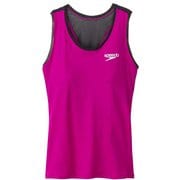 バックメッシュセンシティブアクロストップ Back Mesh Sensitive Across Top SFW72050 トパーズ(TP) Sサイズ [フィットネス ヨガ カップ付きシャツ 水陸両用]
