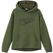 ウォーターリペレントスウェットフーディー SAW22051 カーキ(KH) Lサイズ [フィットネス パーカー レディース]