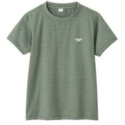 ショートスリーブワンポイントラッシュティー S/S ONE POINT RUSH Tee SAB32025 カーキ(KH) 120サイズ [スイミング 水着 ボーイズ]