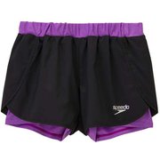 2in1 アクロスショーツ 2in1 Across Shorts SFW81904 トパーズミックス(TX) Lサイズ [フィットネス ショートパンツ レディース]