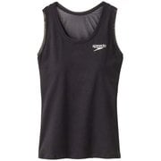 バックメッシュセンシティブアクロストップ Back Mesh Sensitive Across Top SFW72050 ライトブラック(LK) Sサイズ [フィットネス ヨガ カップ付きシャツ 水陸両用]