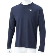 ロングスリーブスタンダードティー L/S Standard Tee SA31911 ネイビーブルー(NB) SSサイズ [フィットネス 長袖シャツ メンズ]