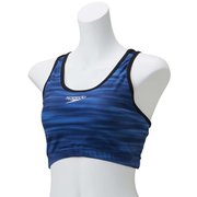 シンメトリーグレアアクロスショートトップス Symmetry Glare Across Short Tops SFW71902 ブルー(BL) Sサイズ [フィットネスショートトップス レディース]