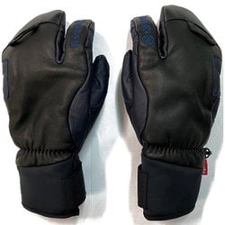 松岡手袋 BLACK-NAVY スキー、スノーボード グローブ 手袋XL スキーグローブ 手袋 レディース メンズ グローブ アウトドア