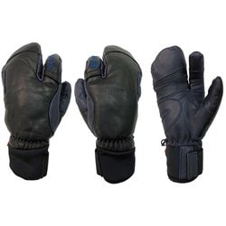 松岡手袋 BLACK-NAVY スキー、スノーボード グローブ 手袋XL 松岡手袋 BLACK-NAVY スキー、スノーボード グローブ 手袋XL