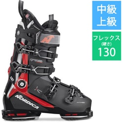 SPEEDMACHINE 3 130 GW 050G14003F1275 ブラック/レッド/アンスラサイト 27.5cm [21-22モデル スキーブーツ 中級・上級]