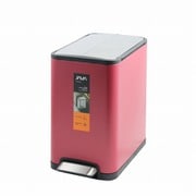 JH-8866-20L-RD [ゴミ箱 YUEYA 両開き ウイングオープン ペダル ステンレス 20L レッド]