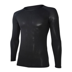 JW-522BK-2L [BODY TOUGHNESSシリーズ BTデュアル3D長袖クルーネック ブラック サイズ：2L]