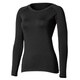 JW-653BK-L [BODY TOUGHNESSシリーズ BTパワーストレッチ消臭長袖クルーネックレディース ブラック サイズ：L]