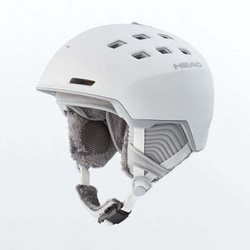 RITA 323711 White MLサイズ（56-59cm） [スキーヘルメット]