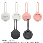 DCS-ATSS21WPG [STRAP for AirTag 3個入 ホワイト/ ピーチピンク/ ダークグレイ]