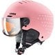 rocket jr. visor 56.6.263.5003 ピンクコンフェティマット 51-55cm [スキーヘルメット ジュニア]