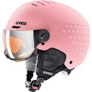 rocket jr. visor 56.6.263.5003 ピンクコンフェティマット 51-55cm [スキーヘルメット ジュニア]