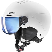 rocket jr. visor 56.6.263.1003 ホワイト/ブラックマット 51-55cm [スキーヘルメット ジュニア]