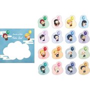 鬼滅の刃 ゆらふわフレークシール バルーンver. [キャラクターグッズ]