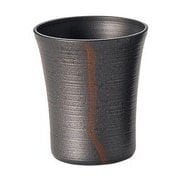 ひえーる陶器風タンブラー（黒柿釉）小 70153