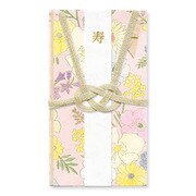 花づつみ水引祝儀袋 ピンク HPB03