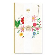 花づつみ水引祝儀袋 刺しゅうブーケ HPB05