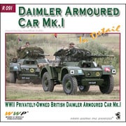 R091 WWII 英陸軍ダイムラー装輪装甲車Mk.I写真集 [プラモデル資料本]