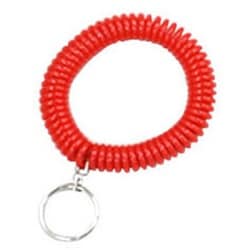 ブレスレットキーホルダー レッド KW-84