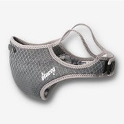 ATHLETE FACE MASK NOSE CLIPPED BQACC018 GRAY Sサイズ [アウトドア マスク]