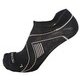 CA1503 EXTRA-LIGHT INVISIBLE PROFESSIONAL RUNNING SOCKS WMSU-016-7 BLACK Lサイズ [ランニング ソックス]