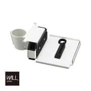 WALL テレビスタンド A2 ハイ・ラージタイプ対応 ポータブルゲーム機ホルダー ホワイト M05000246