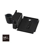 WALL テレビスタンド A2 ハイ・ラージタイプ対応 ポータブルゲーム機ホルダー ブラック M05000247