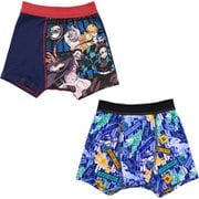 35922 鬼滅の刃 プレミアム ボクサーブリーフ 2P B 120 [キャラクター衣料品]