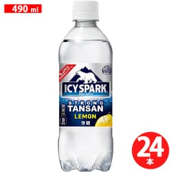 ICY SPARK（アイシー・スパーク） from カナダドライ レモン 490ml×24本 [炭酸水]