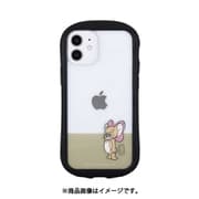 TMJ-100BR [iPhone 12 mini ハイブリッドクリアケース トム＆ジェリー ブラウン]