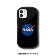 NASA-08BK [iPhone 12 mini ハイブリッドガラスケース NASA ブラック]