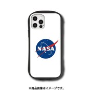 NASA-09WH [iPhone 12/12 Pro ハイブリッドガラスケース NASA ホワイト]