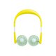 ネックファン NECK DOUBLE FAN3 YELLOW 603-4340