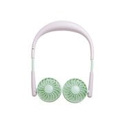 ネックファン NECK DOUBLE FAN3 PASTEL PINK 603-4346