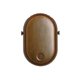 HANGING FAN DARK WOOD 603-4349