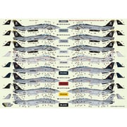 11-7248 アメリカ海軍 F-14A/B/D トムキャット バリューパックデカール （7142＋7143セット） [1/72スケール エアクラフト用デカール]