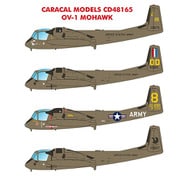 CD48165 アメリカ軍 OV-1モホーク デカール [1/48スケール エアクラフト用デカール]
