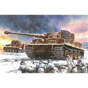 DR6624MT WW.II ドイツ軍 ティーガーI 中期型 第506重戦車大隊 東部戦線1944 w/ツィメリットコーティング マジックトラック付 [1/35スケール プラモデル]