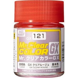 GX121 Mr.クリアカラーGX クリアールージュ 18ml [プラモデル用塗料]