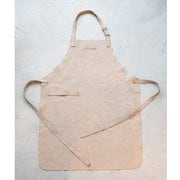 Gusta レザー調エプロン ベージュ
