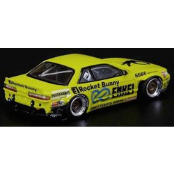 イノモデル　1/64 日産　シルビア　S13 ロケットバニー 白 Nissan シルビア S13 (V2) Pandem/Rocket Bunny ホワイト
