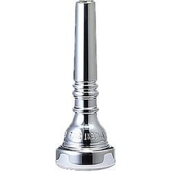 フリューゲルホルン マウスピース サイズ：1D カラー：銀メッキ仕上げ 3421D MP FLUGELHORN 1D