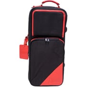 トランペット用コンパクト・ギグバッグ <ダブル> カラー：黒コーデュラ＆赤レザー 4-ECND TPT 2 COMPACT GIG BAG TEXTILE RED