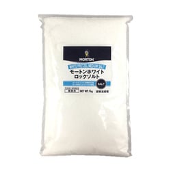 ジャパンソルト モートンホワイトロックソルト 1kg