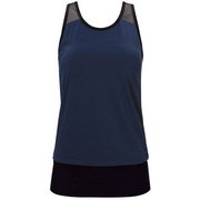エアSTRETCH タンクトップ GF-L980T ダークブルー Sサイズ [ヨガ シャツ レディース]