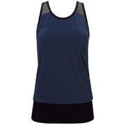 エアSTRETCH タンクトップ GF-L980T ダークブルー Lサイズ [ヨガ シャツ レディース]