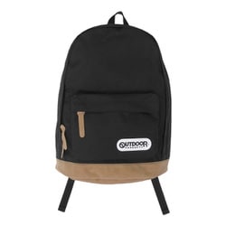 12409043 [OUTDOOR PRODUCTS クラシック デイパック リュック A4収納 BLACK]