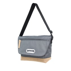 22409706 [OUTDOOR PRODUCTS クラシック ショルダーバッグ ミニ メッセンジャーバッグ 斜め掛け 肩掛け GRAY]